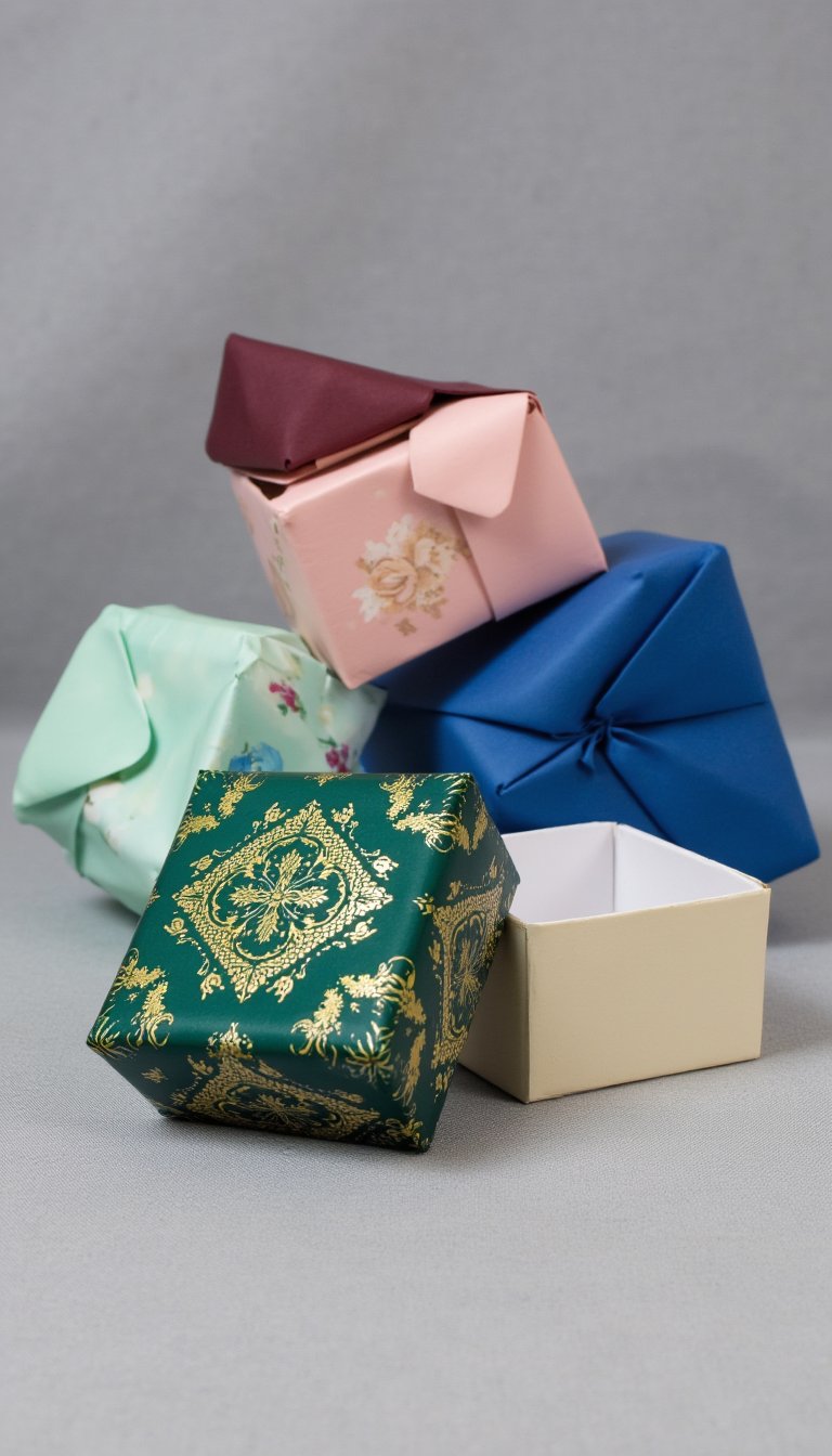 13. Decorative Origami Paper Boxes