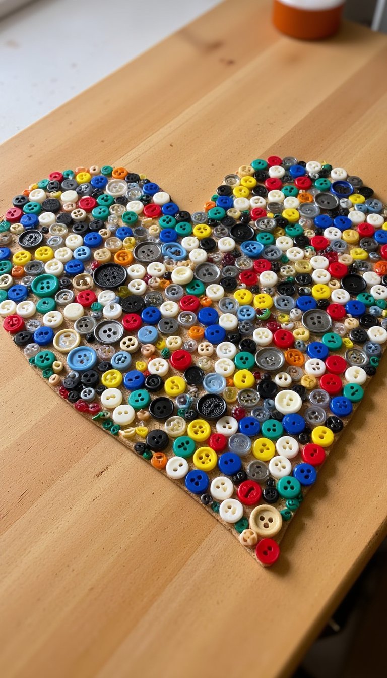 29. The Ultimate Button Mosaic