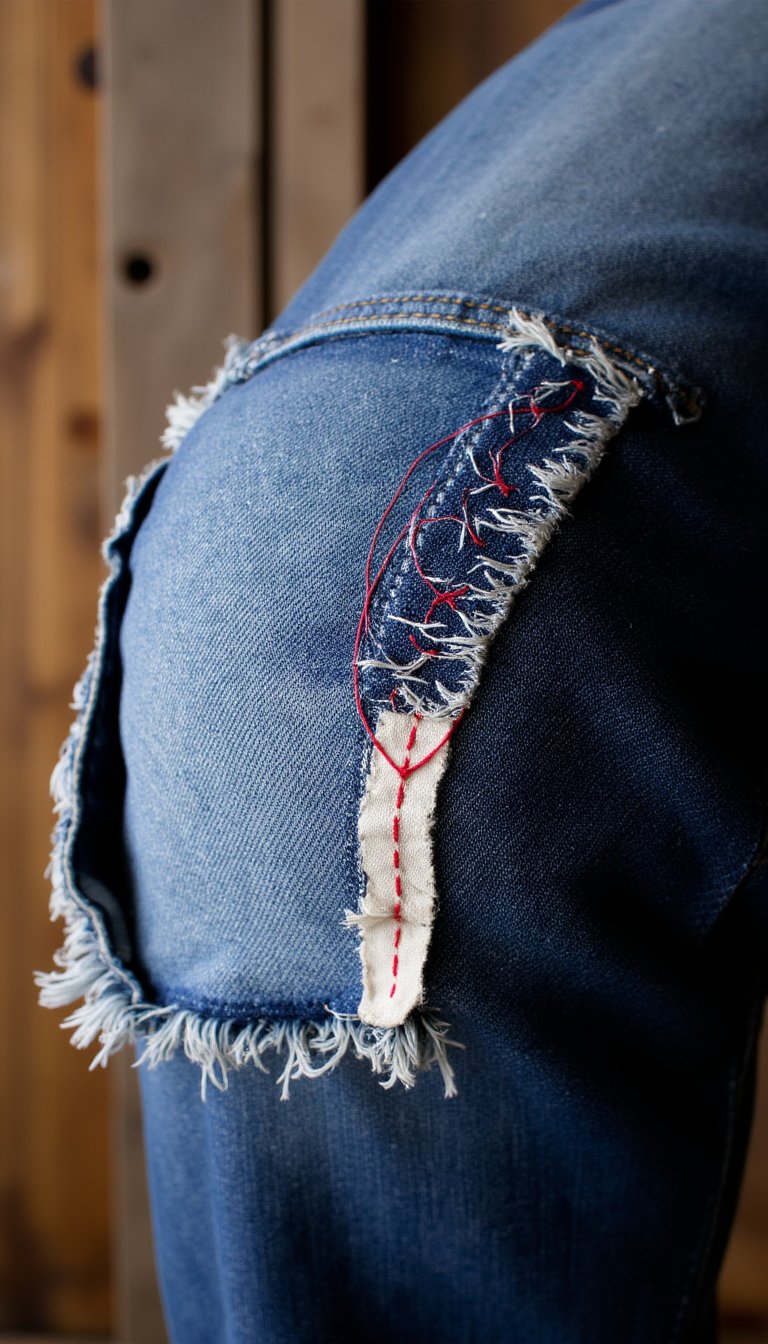14. Denim or Boro-Style Mending
