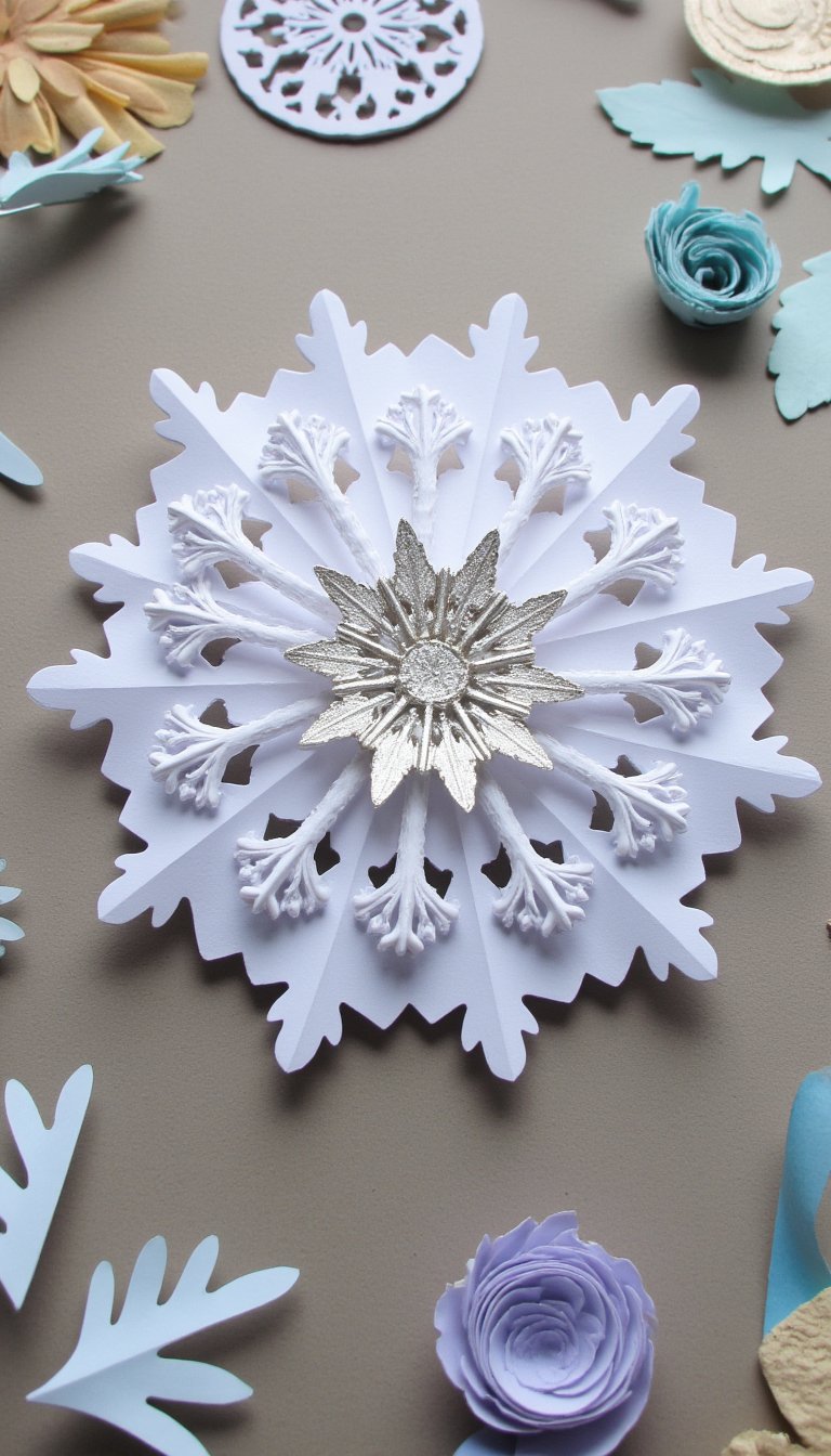 10. Intricate Paper Snowflakes (Beyond the Basics)
