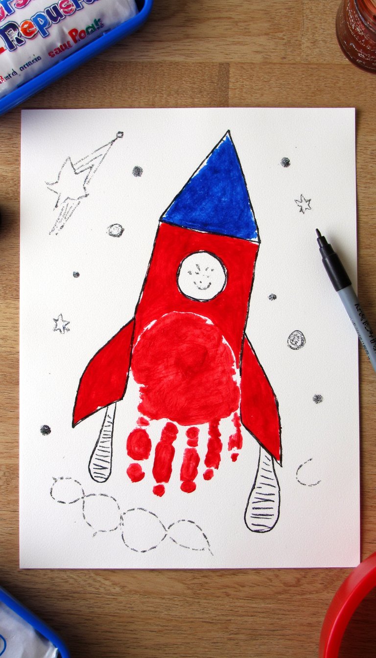 14. Footprint Rocket Ships