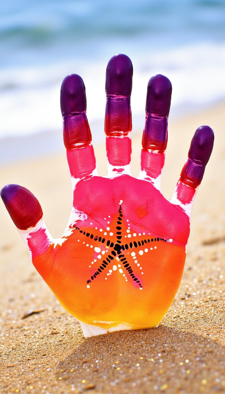 16. Starfish on the Shore