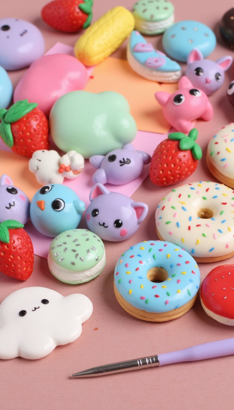 10. Clay Charms