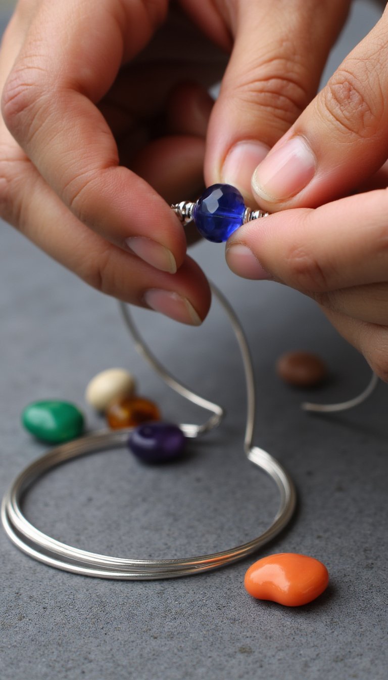 11. Memory Wire Bracelets