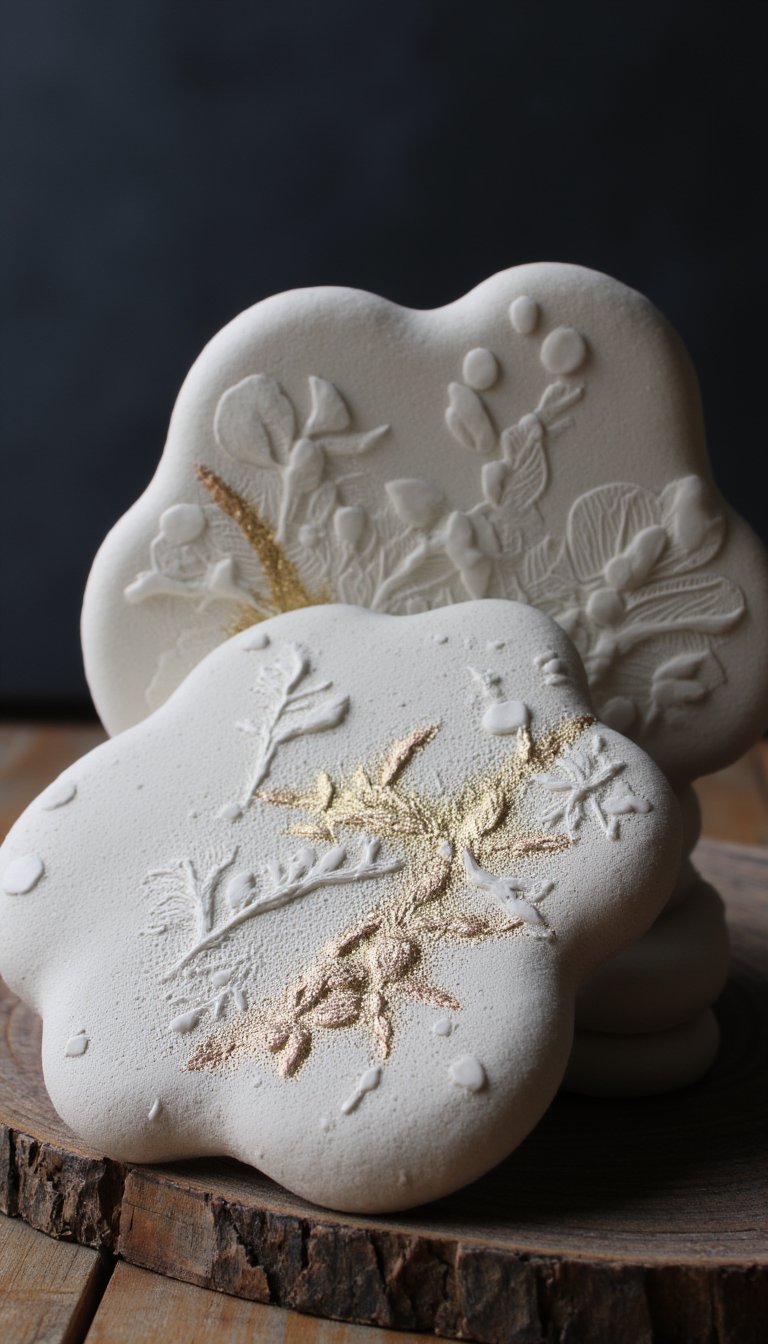 9. Textured Wall Art Plaques