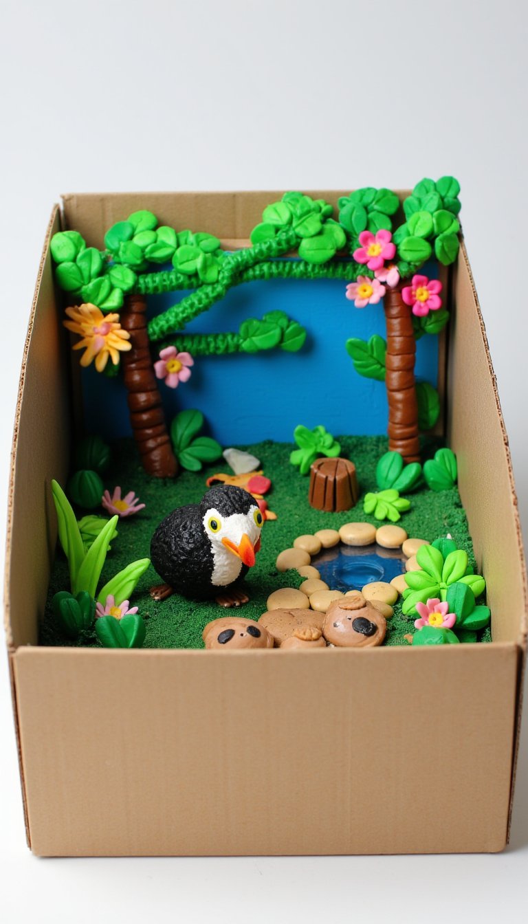 4. Biome Dioramas in a Shoebox