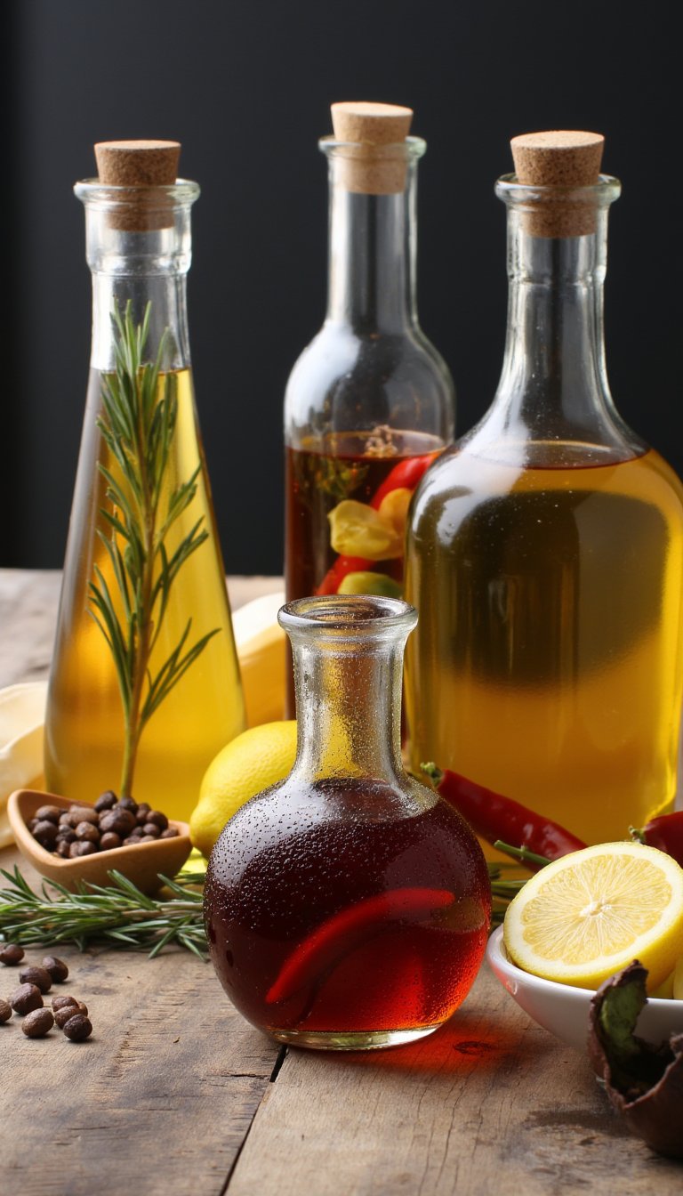 10. Gourmet Infused Oils & Vinegars