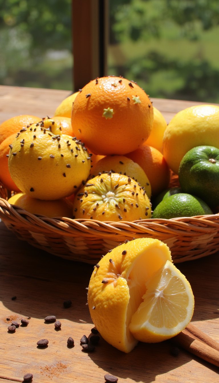 11. Citrus and Clove Pomanders