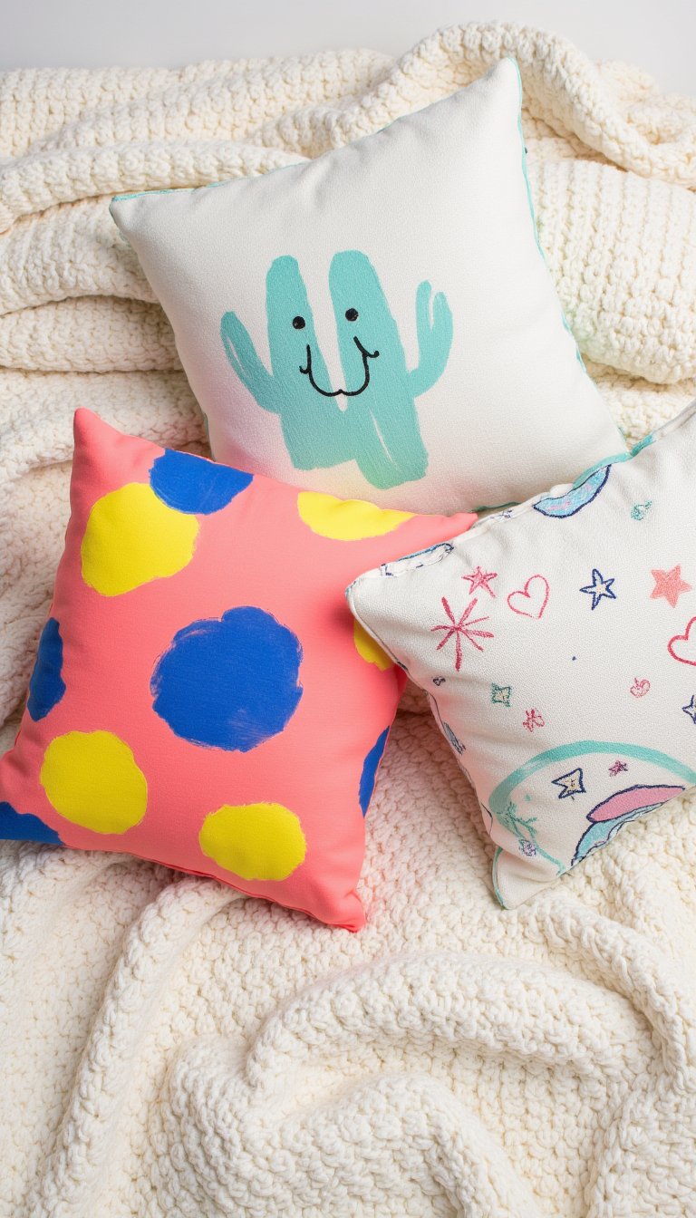 8. Decorative Throw Pillows