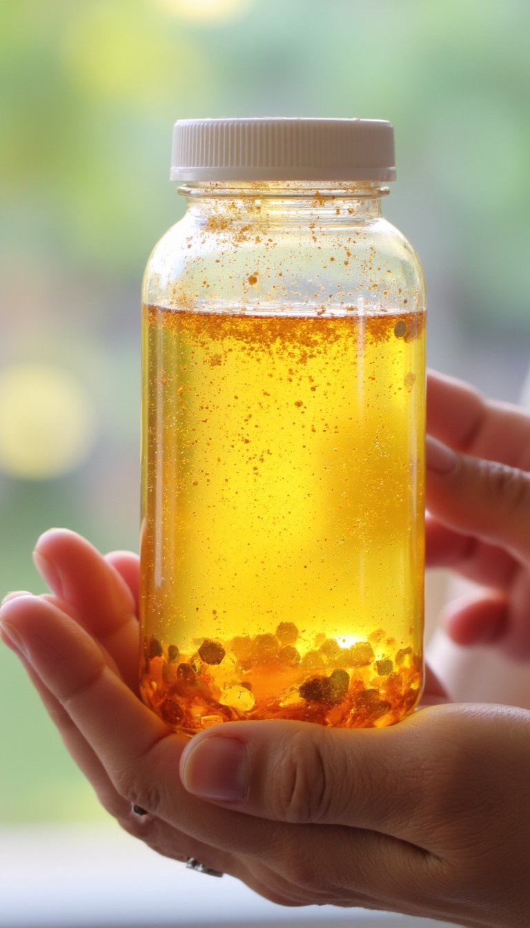 4. Sunny Day Sensory Bottles