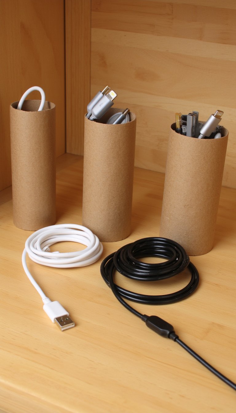 4. Tangle-Free Cord Organizers