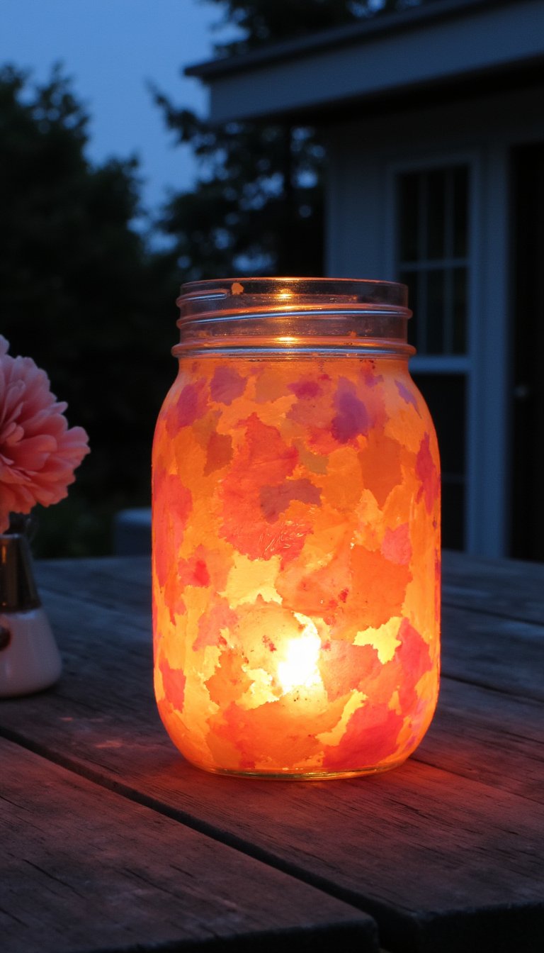 2. Mason Jar Luminary Lanterns