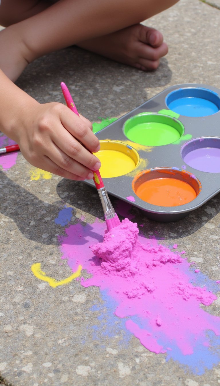 10. DIY Sidewalk Chalk Paint