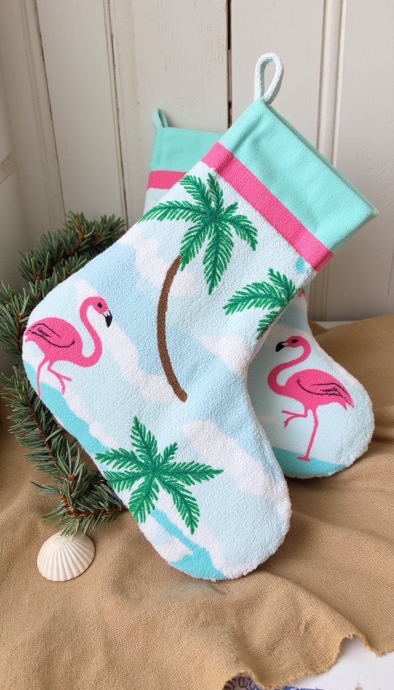4. Beach Towel Stockings