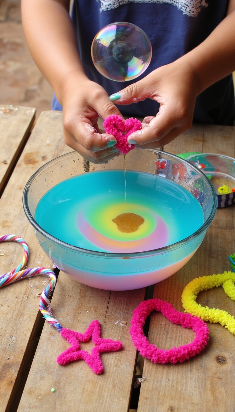 21. DIY Bubble Wands
