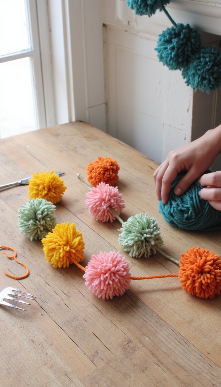 23. Pom-Pom Garlands