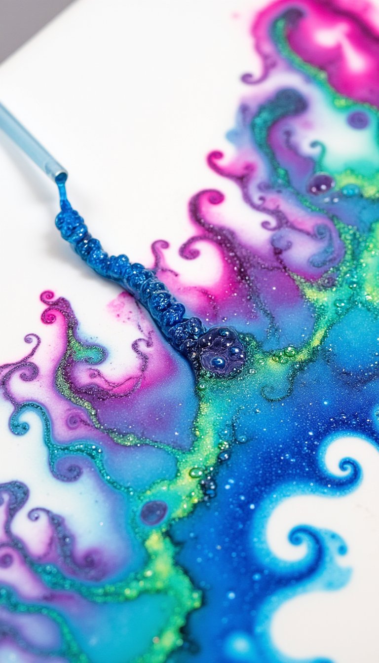 28. Alcohol Ink Art