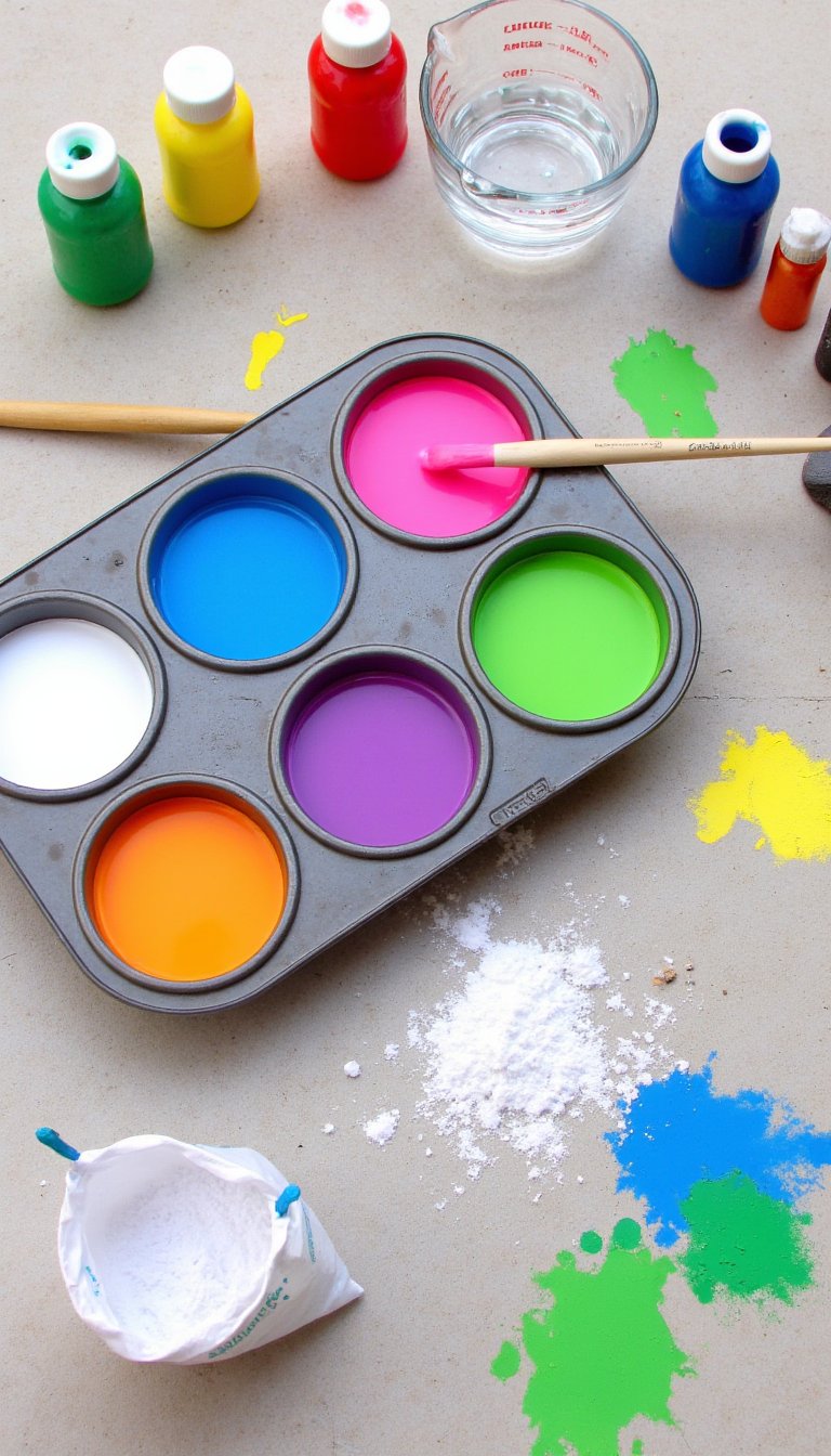 15. DIY Sidewalk Chalk Paint