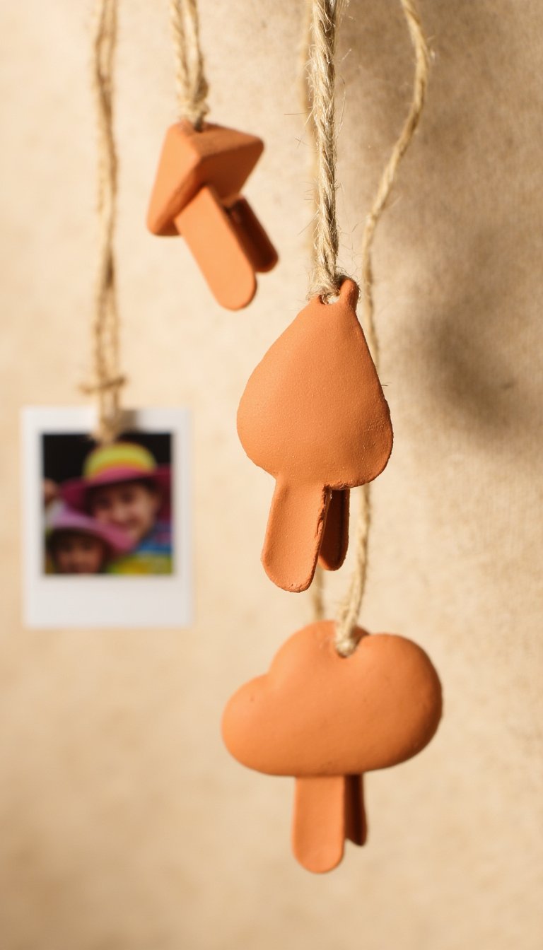 16. Hanging Photo Clips