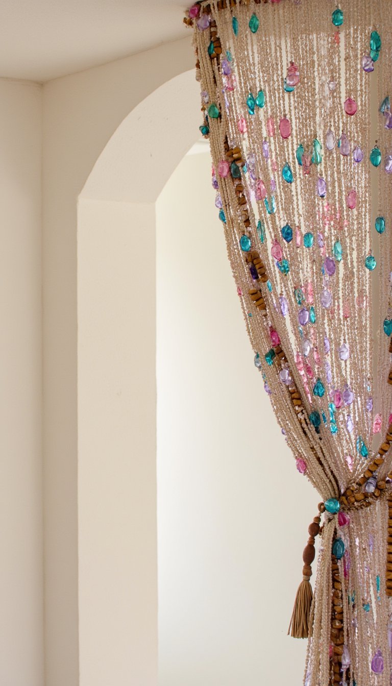 5. Beaded Curtain Doorway