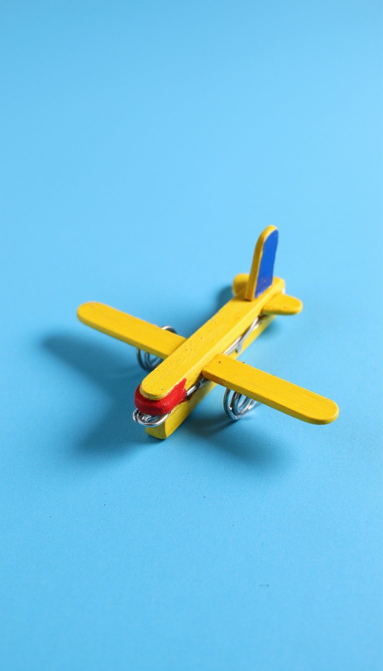 6. Clothespin Airplane
