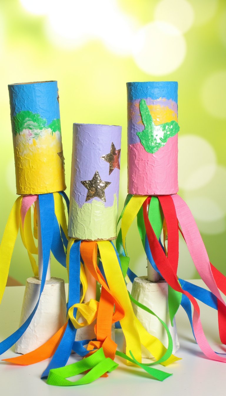 2. Whimsical May Day Windsocks