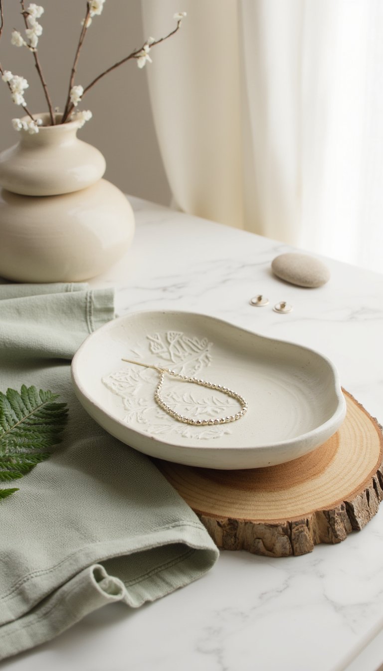 29. DIY Clay Ash Tray or Jewelry Dish