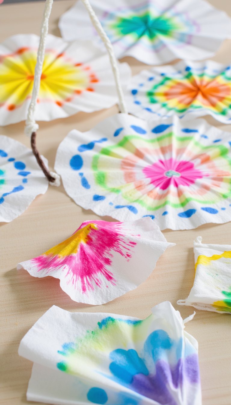 3. Coffee Filter Sun Catchers