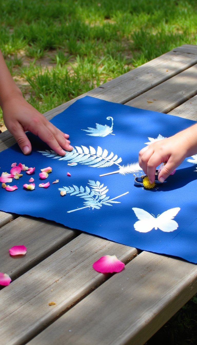 2. Sun Print Nature Art