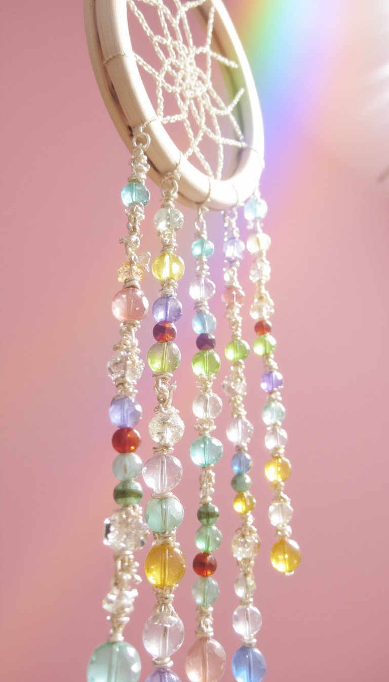9. Beaded Suncatchers
