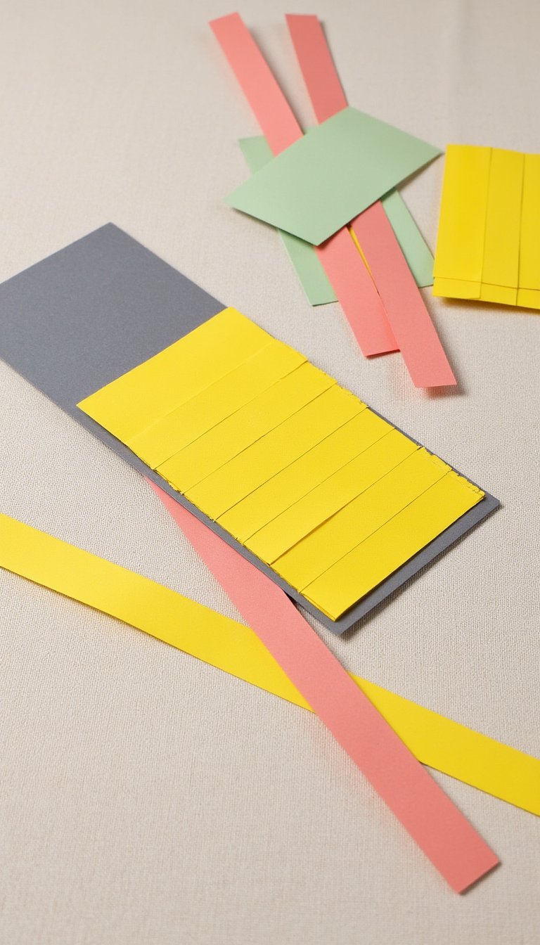 20. Simple Paper Weaving Placemat
