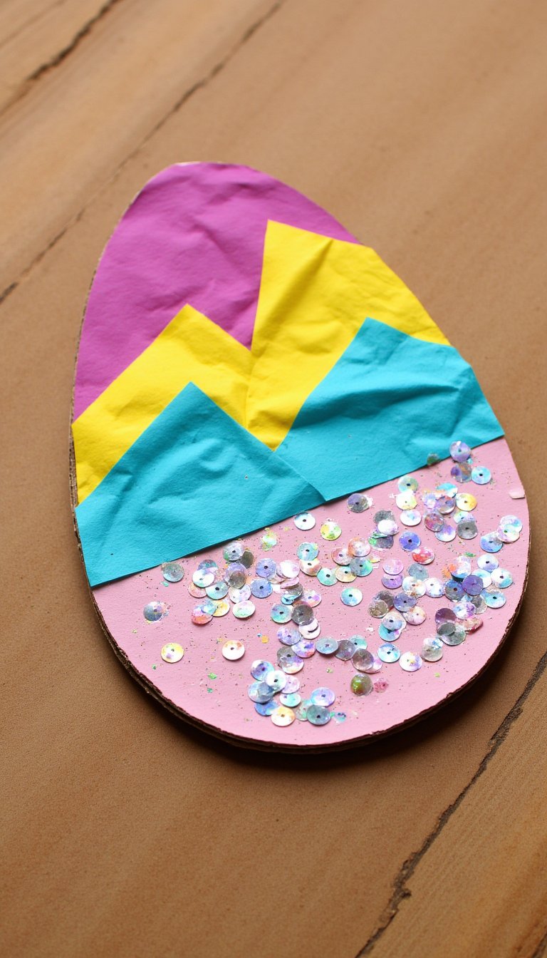 8. Confetti Egg (Cascarón) Touch & Feel Board