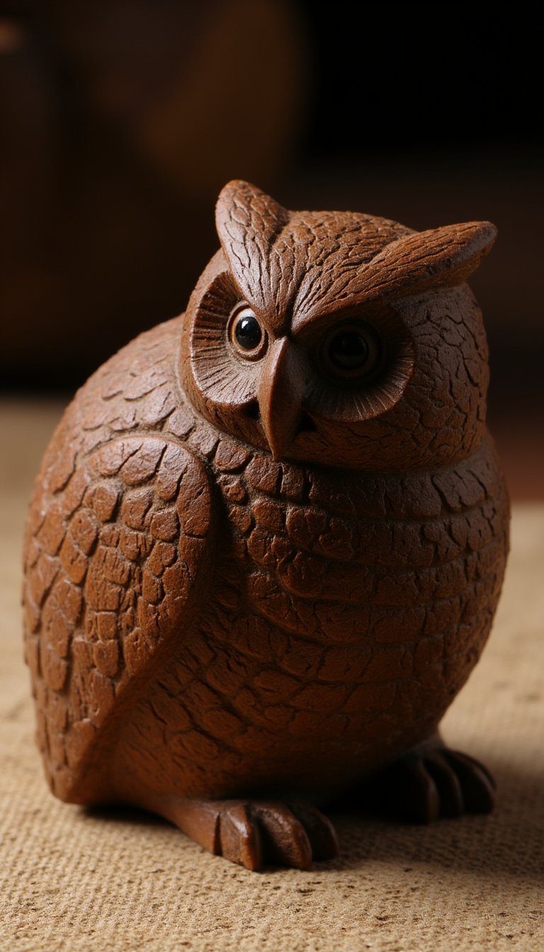 28. Intricate Carved Sculpture