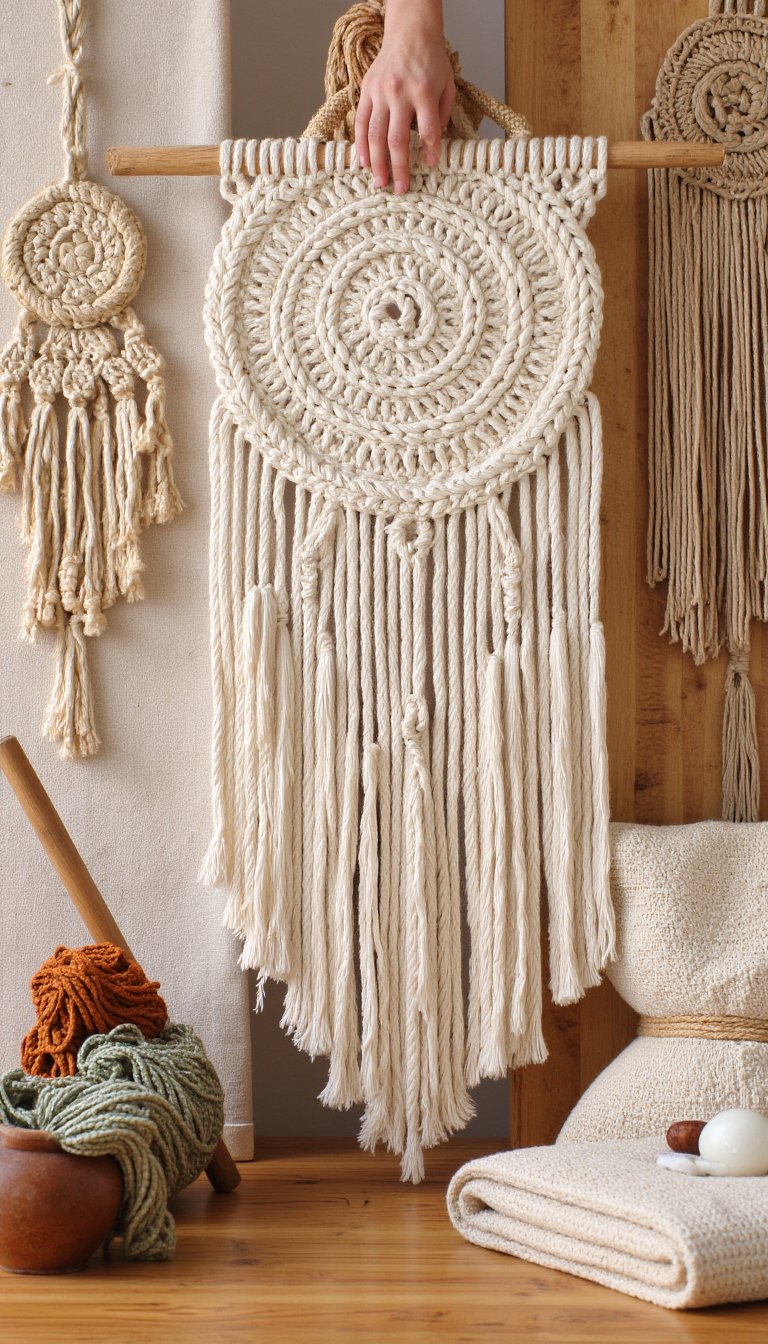 1. Macrame Wall Hangings