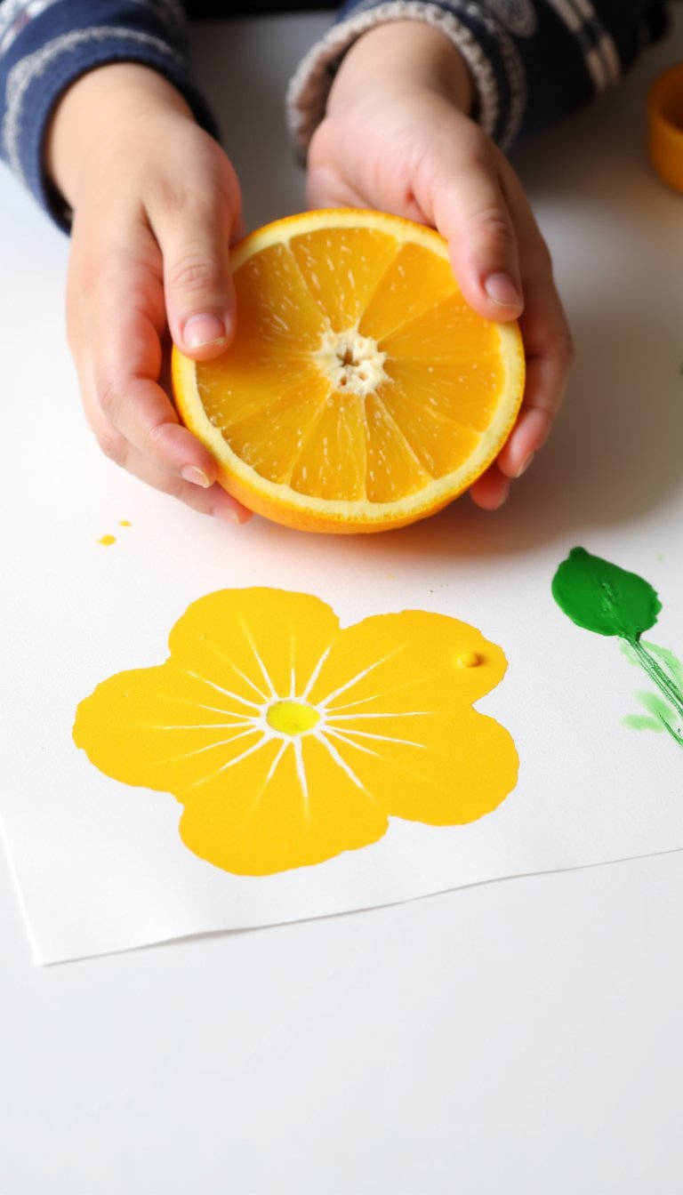 17. Citrus Stamp Garden