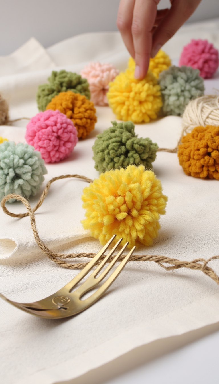 9. Pom-Pom Garland in Minutes