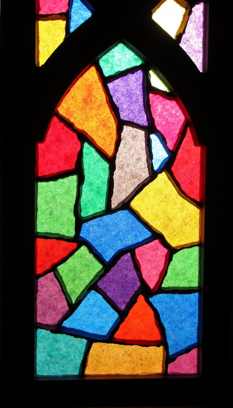 2. Stunning Stained Glass Window Art