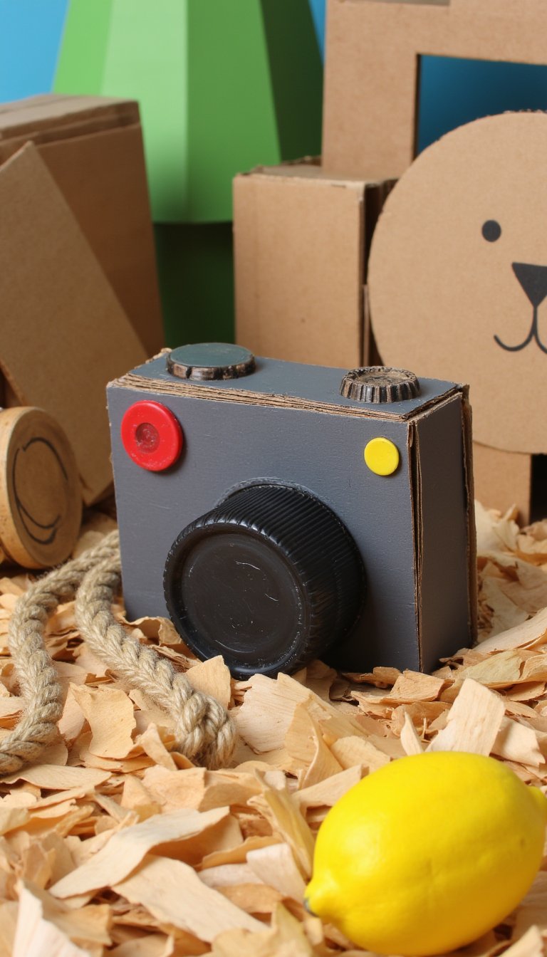 15. Toy Cardboard Camera
