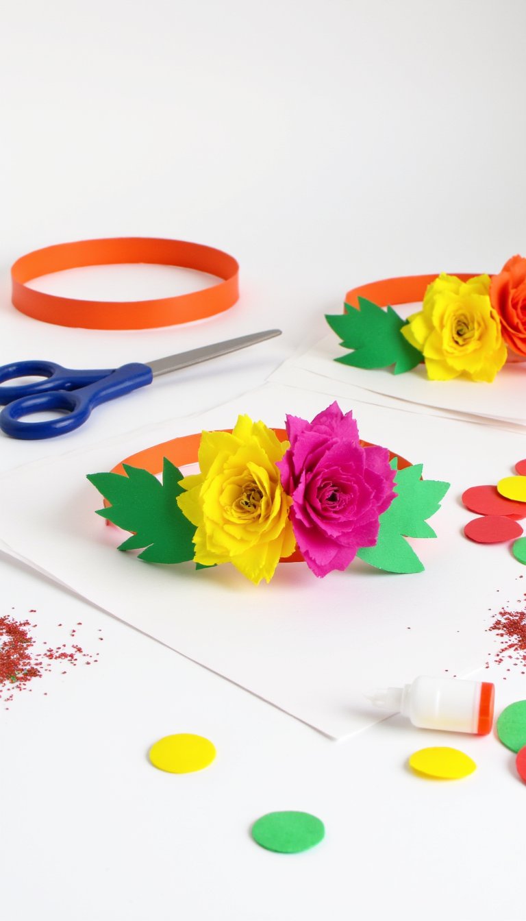 9. Fiesta Flower Crowns