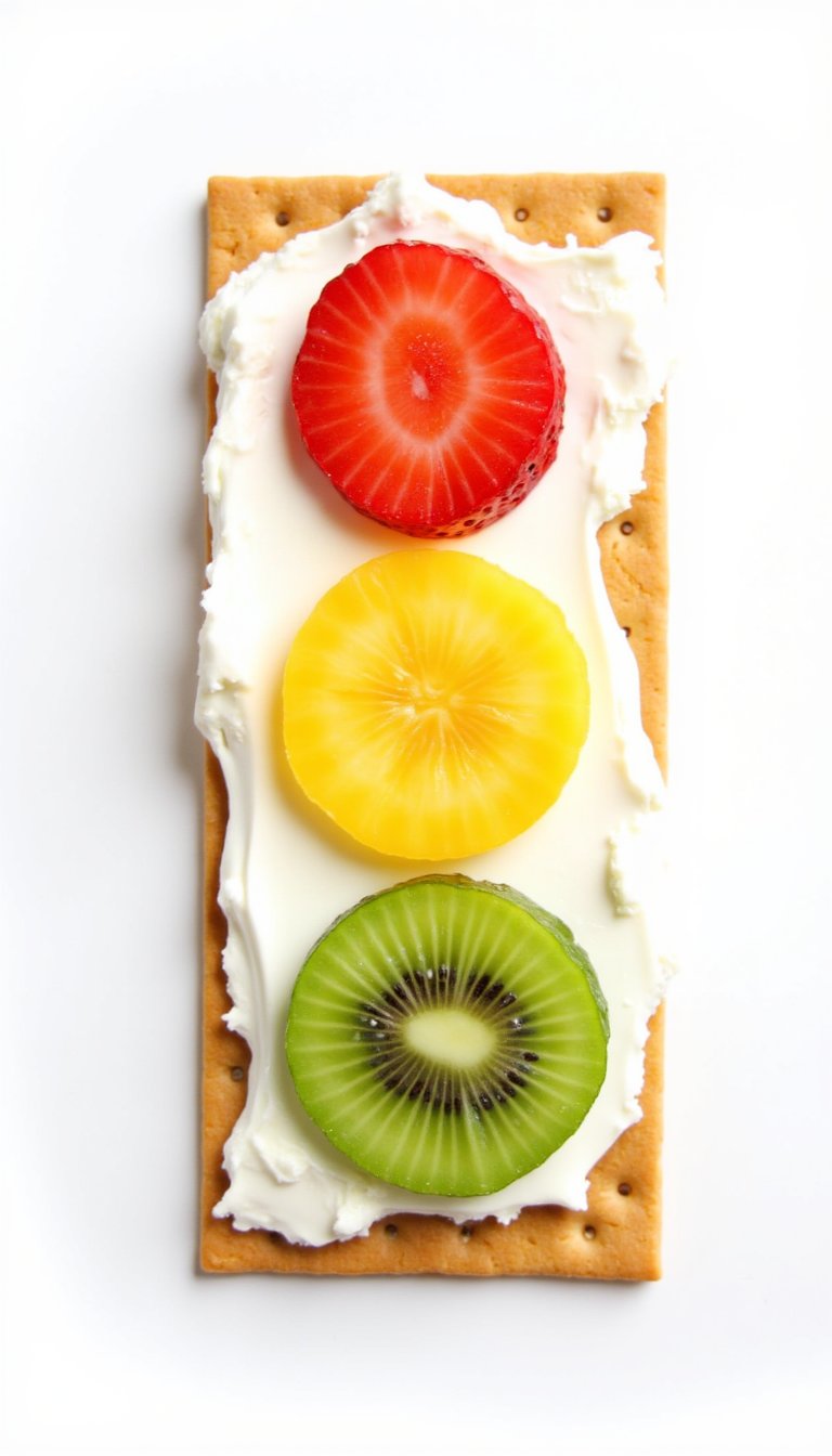 13. Traffic Light Snack Craft