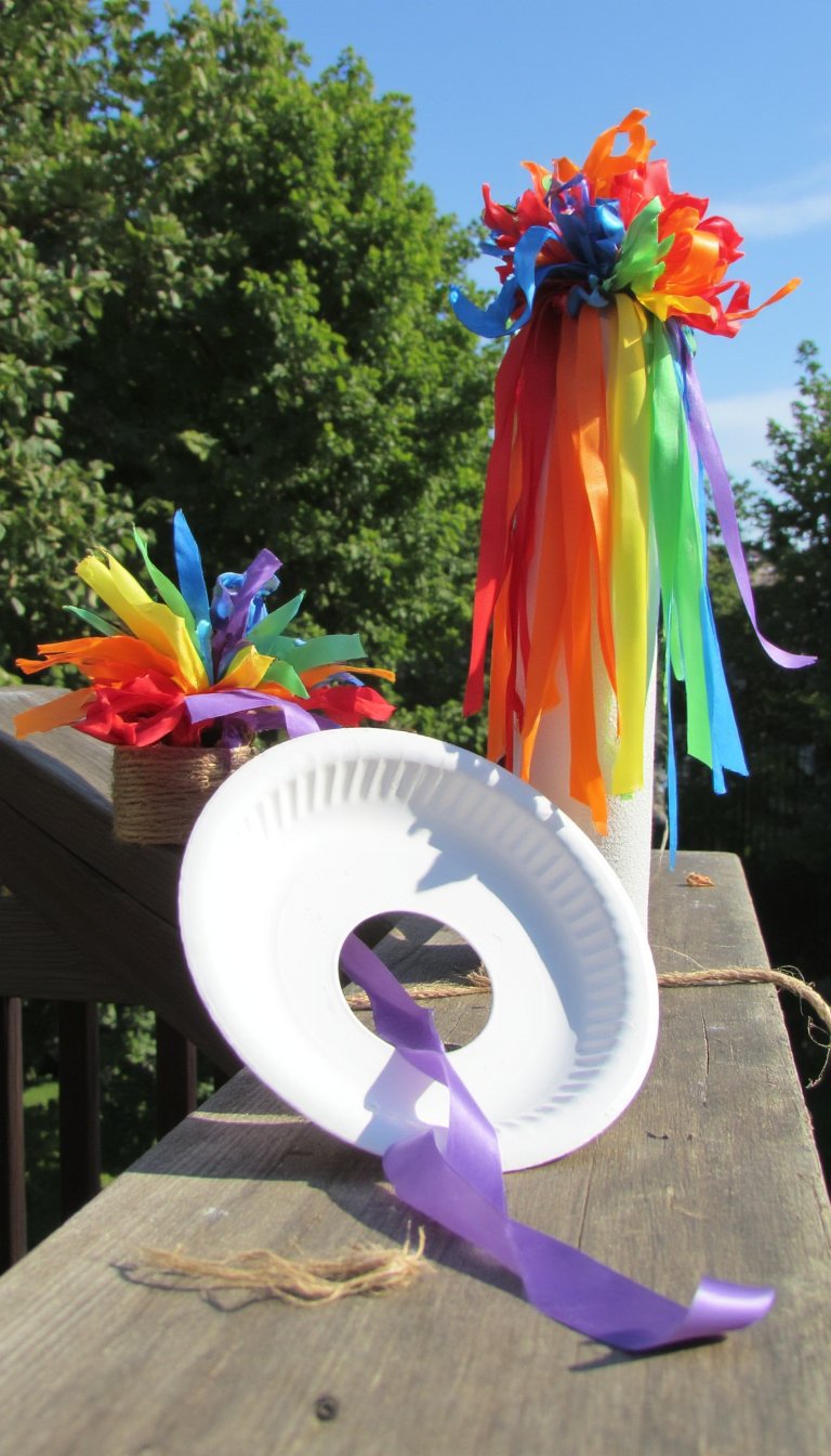 9. Rainbow Windsocks for Breezy Days