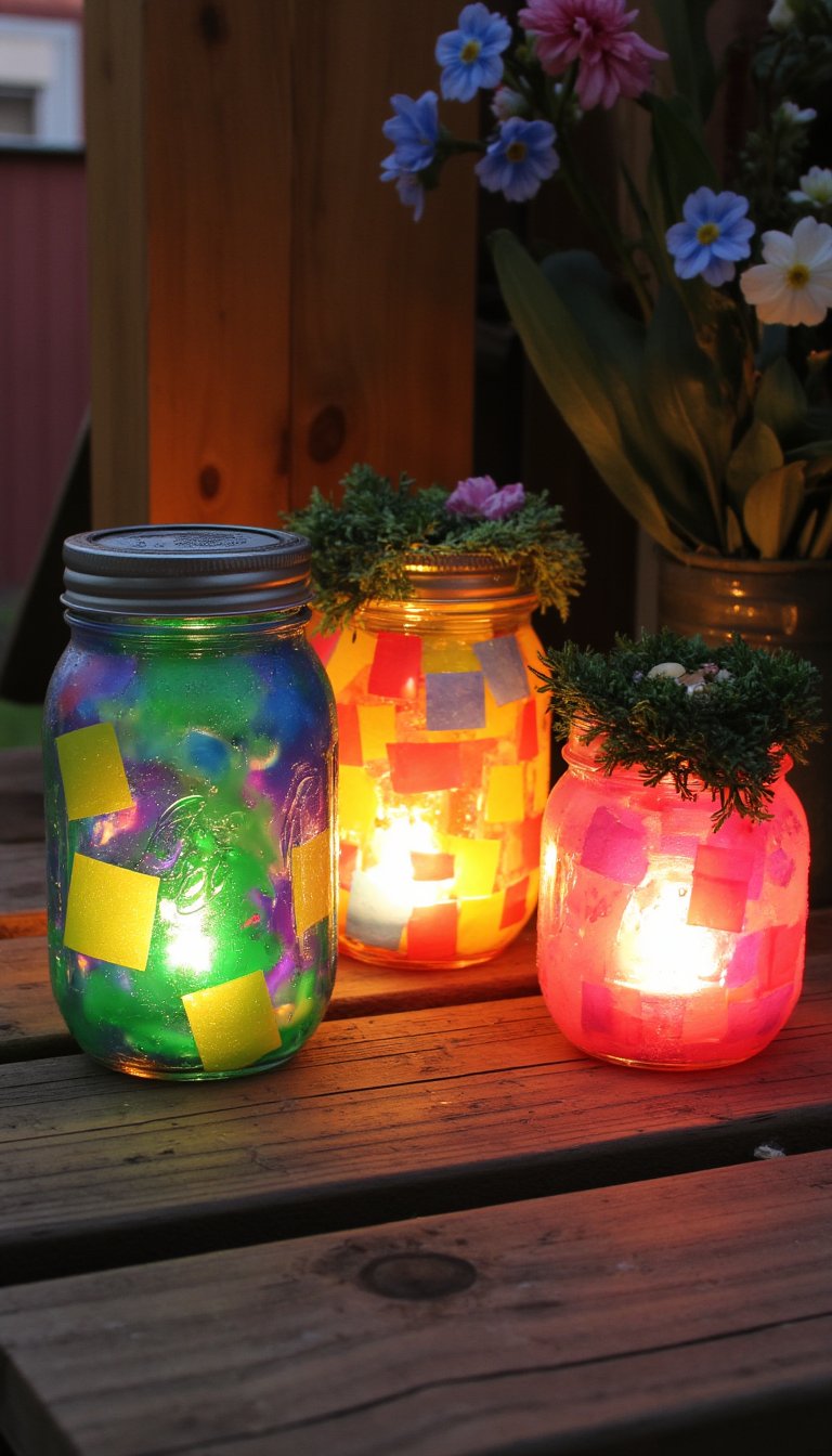 7. Mason Jar Fairy Lanterns