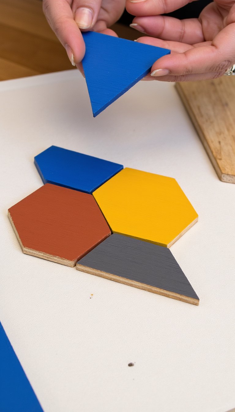 29. Geometric Wood Art