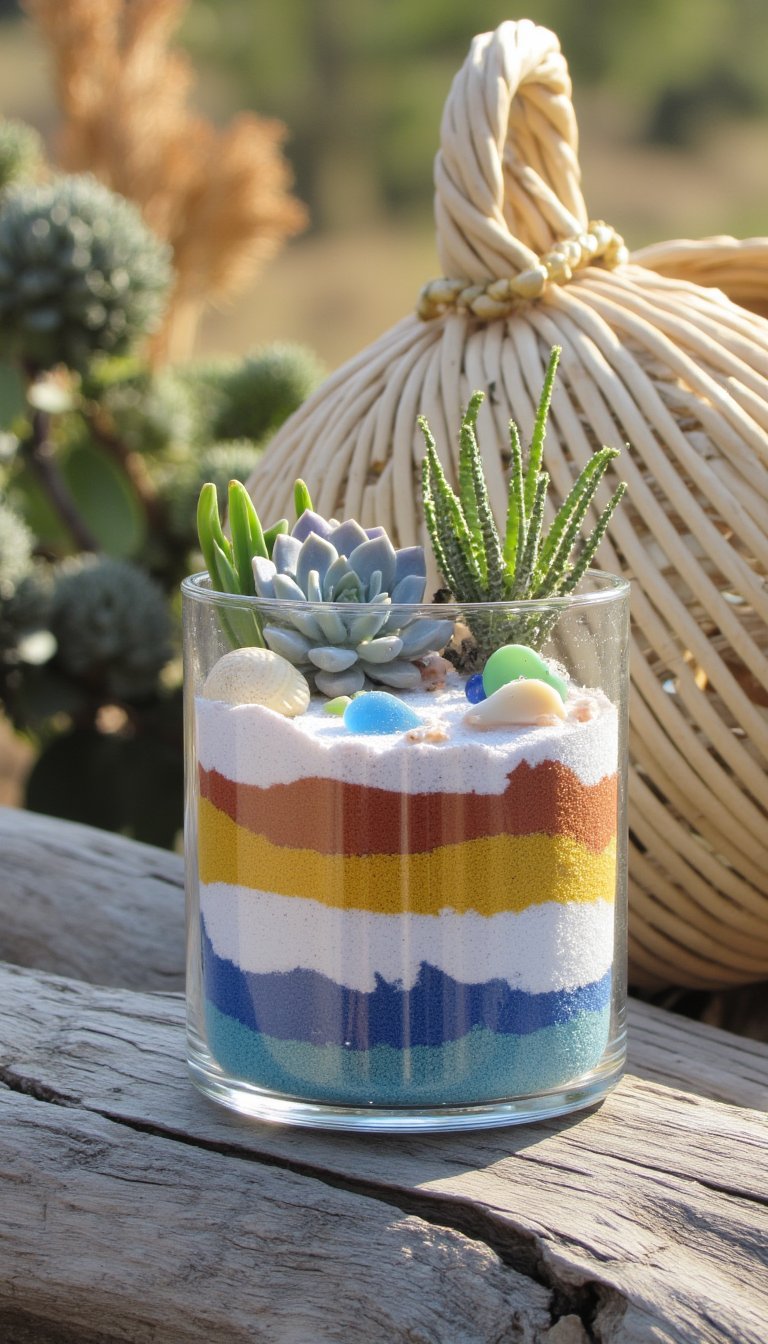 11. Sand Art Terrarium