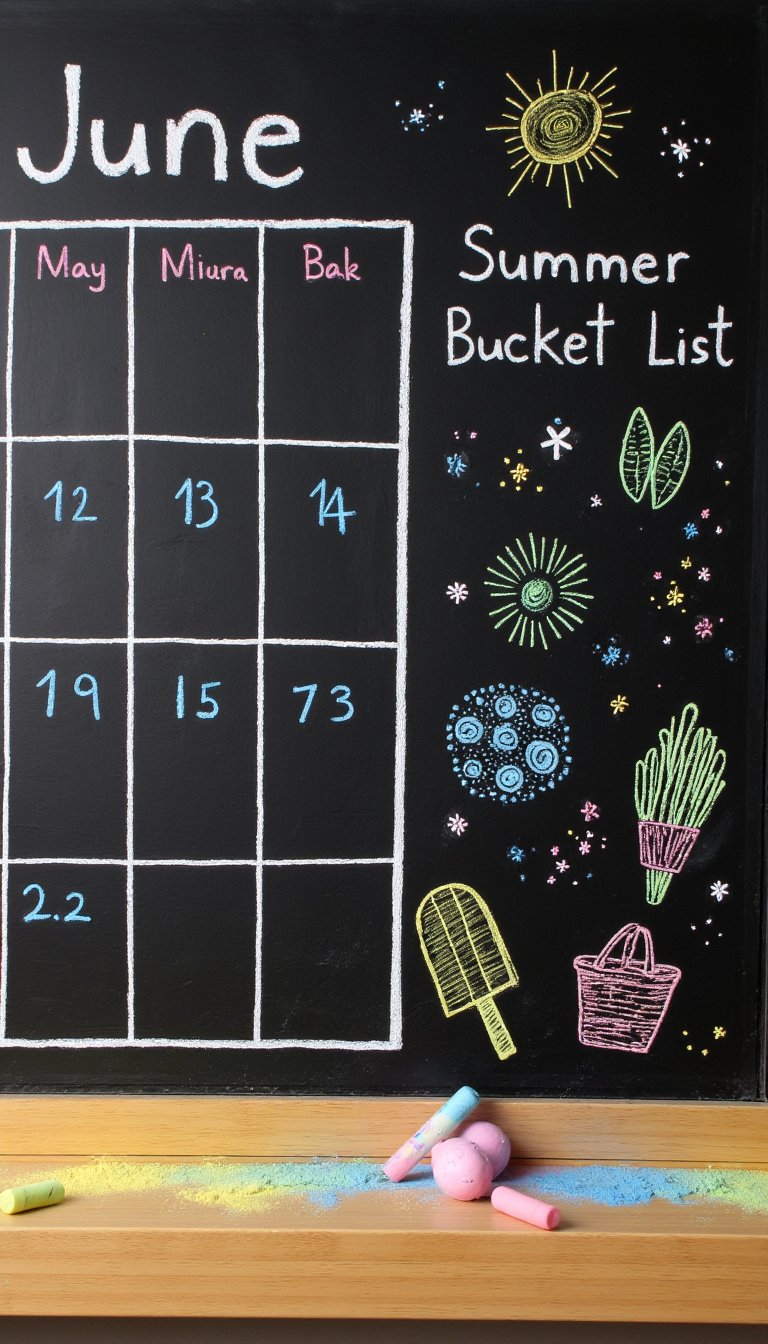 6. Summer Bucket List Sidebar