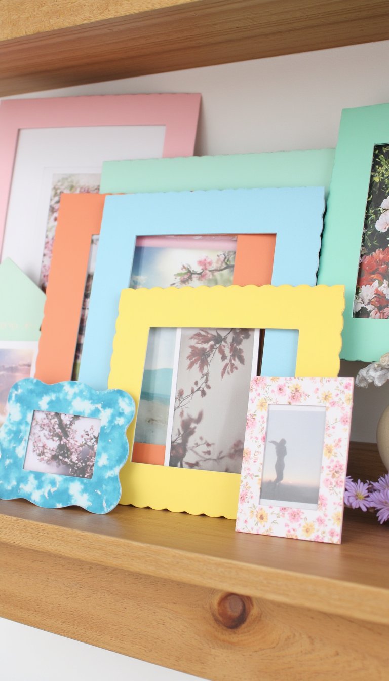 22. Paper Photo Frames