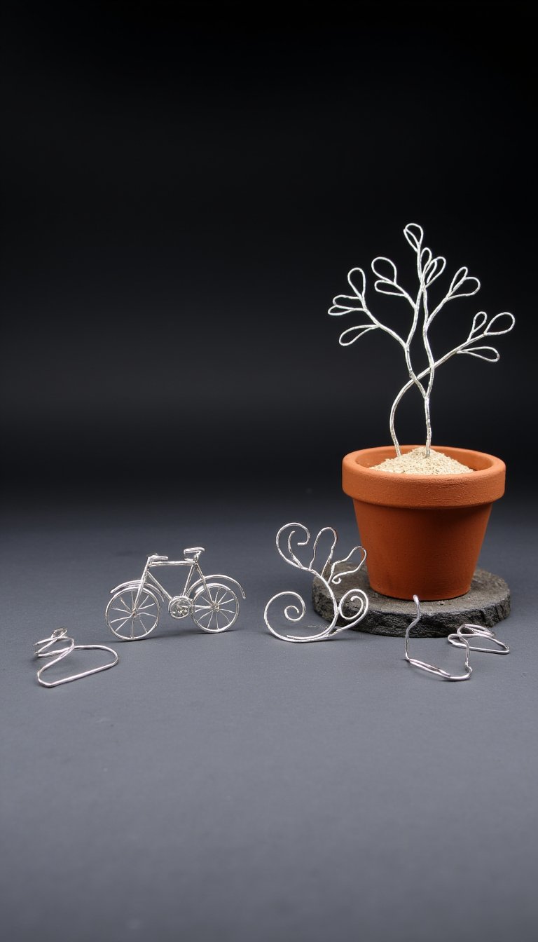 19. Mini Wire Sculptures