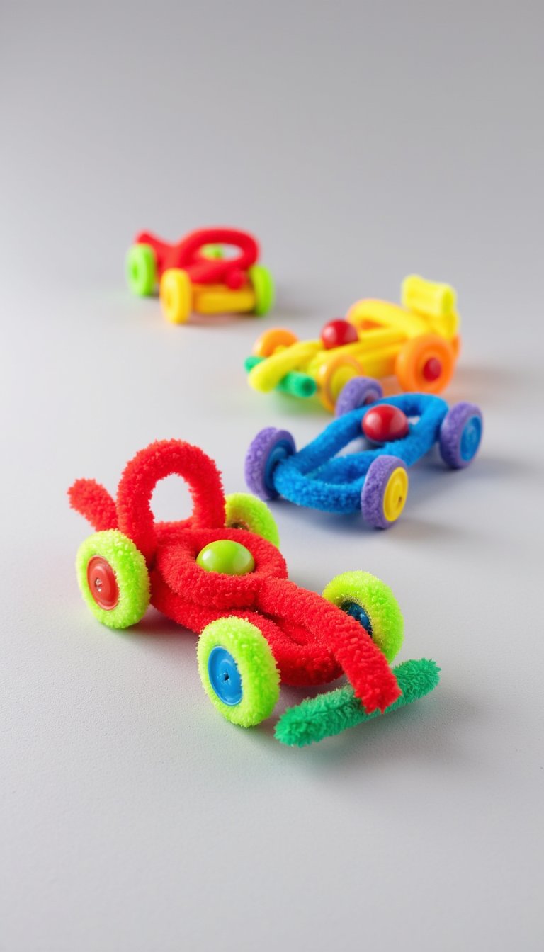 17. Bendable Race Cars