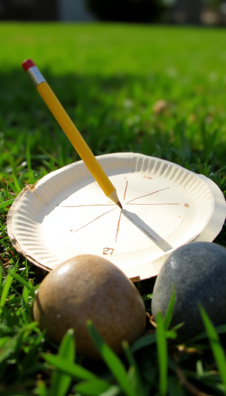 2. DIY Cardboard Sundial
