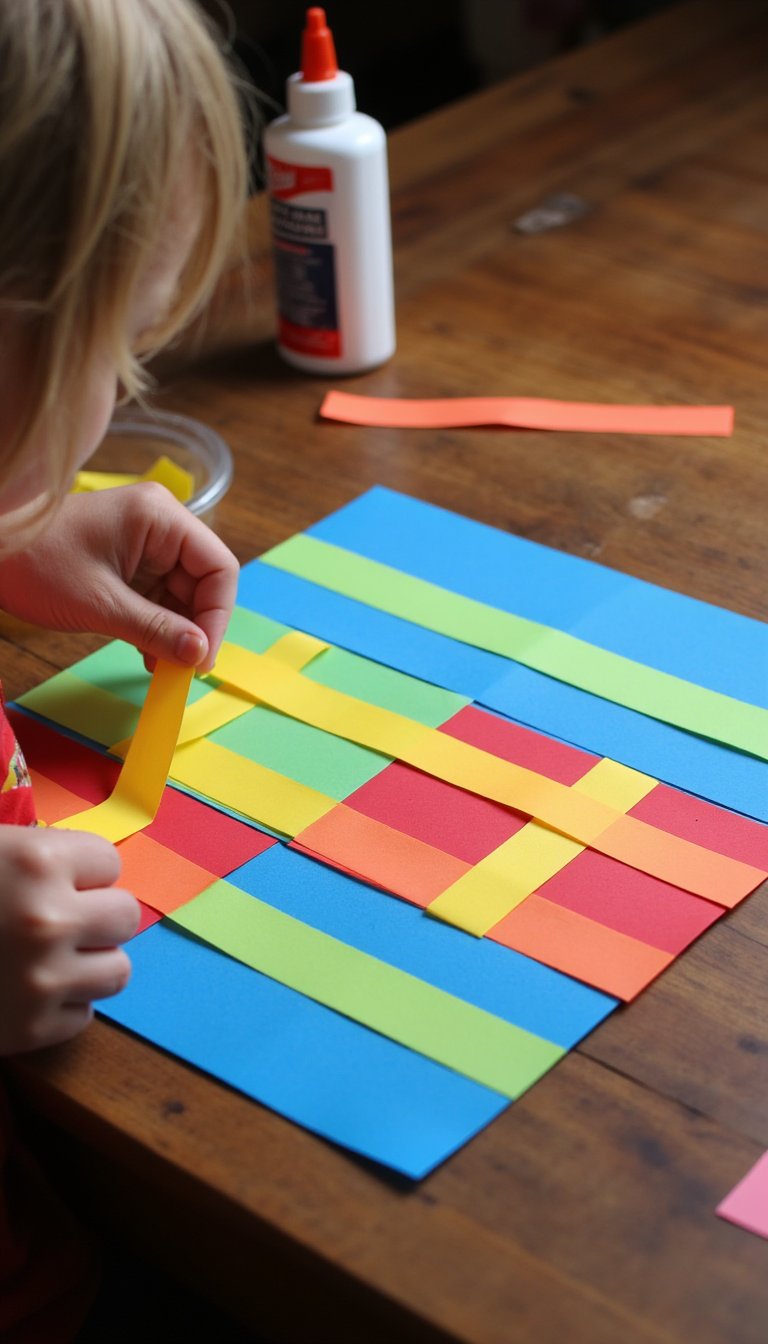 24. Paper Weaving Placemats